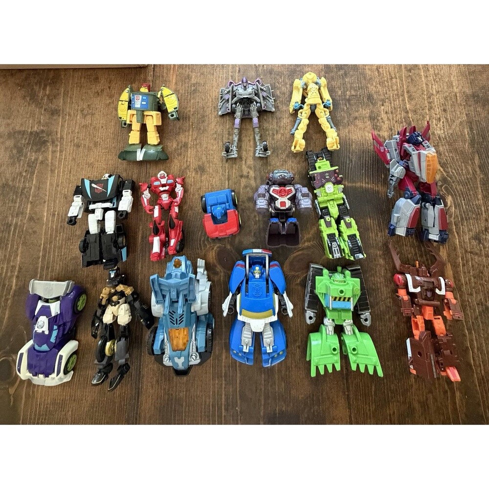 Transformers Action Figure Vehicle Lot Autobots Decepticons Robots Mixed Hasbro